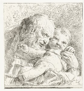 San Giuseppe con il Bambino Gesù in braccio