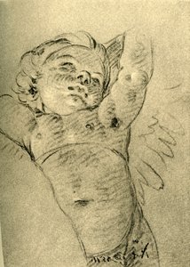 Cupido in volo, metà del XVIII secolo, 1928