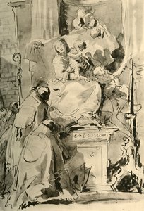Madonna in trono e due vescovi, metà XVIII secolo, 1928 da Giovanni Battista Tiepolo