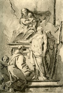 Madonna in trono con santi da Giovanni Battista Tiepolo