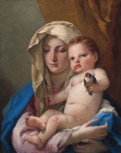 Madonna del cardellino da Giovanni Battista Tiepolo