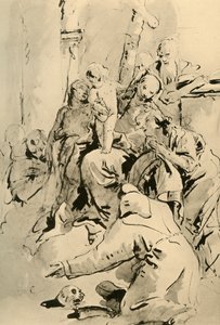 Madonna con santi, metà XVIII secolo, 1928