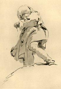 Uomo con turbante, metà del XVIII secolo, 1928 da Giovanni Battista Tiepolo
