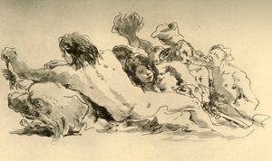 Nereidi e Tritone, c1753-1762, 1928