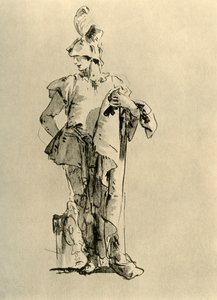 Pagina, metà del XVIII secolo da Giovanni Battista Tiepolo