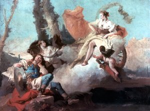 Rinaldo incantato da Armida da Giovanni Battista Tiepolo