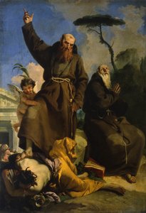San Fidelis di Sigmaringen e San Giuseppe di Leonessa da Giovanni Battista Tiepolo