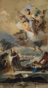 Santa Tecla che prega per gli appestati da Giovanni Battista Tiepolo