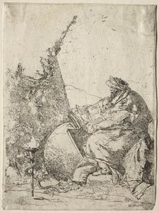 Scherzi di Fantasia: Il Filosofo da Giovanni Battista Tiepolo