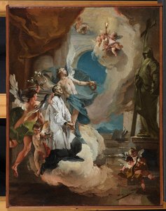 San Luigi Gonzaga in gloria, c.1726
