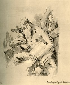 San Girolamo, metà XVIII secolo, 1928 da Giovanni Battista Tiepolo
