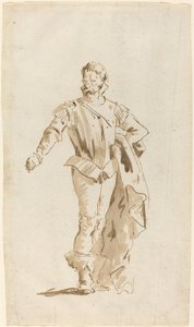 Uomo in Costume del XVI Secolo da Giovanni Battista Tiepolo