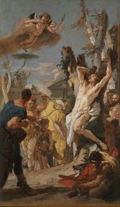 Studio per Il martirio di San Sebastiano, 1739 da Giovanni Battista Tiepolo