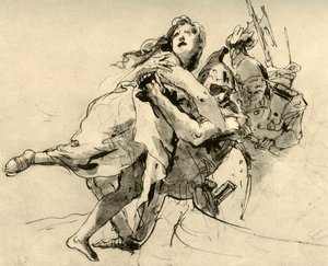 Il rapimento di Elena, metà del XVIII secolo, 1928 da Giovanni Battista Tiepolo
