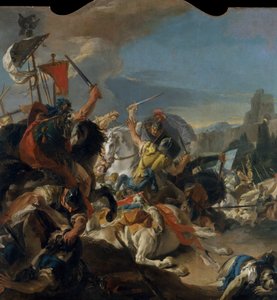 La battaglia di Vercellae, 1725-29 da Giovanni Battista Tiepolo