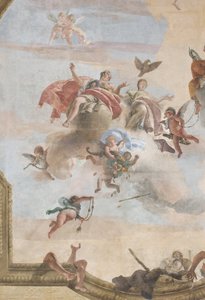 La caduta dei demoni, Storie di Scipione, dettaglio, 1731 (dettaglio) da Giovanni Battista Tiepolo