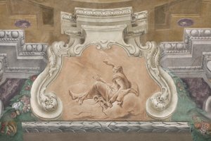 La caduta dei demoni, Storie di Scipione, dettaglio, 1731 (dettaglio) da Giovanni Battista Tiepolo