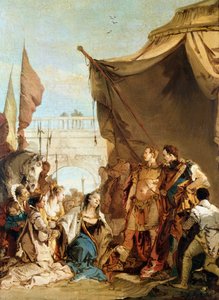 La famiglia di Dario davanti ad Alessandro, 333 a.C., ca. 1745 da Giovanni Battista Tiepolo