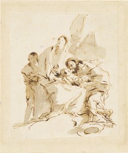La Sacra Famiglia da Giovanni Battista Tiepolo