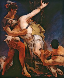 Il martirio di San Bartolomeo, 1722