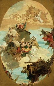 Il miracolo della Santa Casa di Loreto da Giovanni Battista Tiepolo