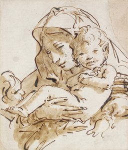 La Vergine e il Bambino con il piccolo San Giovanni da Giovanni Battista Tiepolo