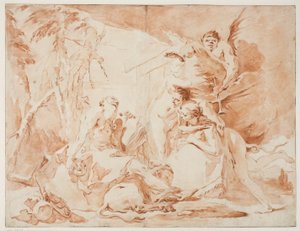 Le tentazioni di San Girolamo da Giovanni Battista Tiepolo
