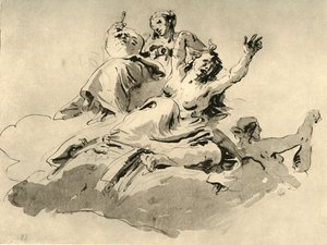 Tre donne, metà del XVIII secolo, 1928 da Giovanni Battista Tiepolo