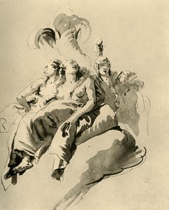 Due Giovani Donne e un Soldato da Giovanni Battista Tiepolo