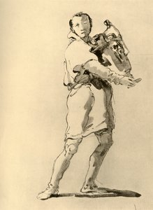 Giovane con anfora, metà XVIII secolo, 1928 da Giovanni Battista Tiepolo