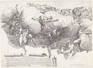 Ascensione di Maria (parte sinistra) da Giovanni Battista Vanni