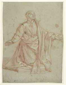 San Ignazio di Loyola in adorazione