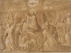 Il Trionfo di Cristo da Giovanni Battista della Rovere