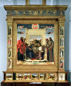 Incoronazione della Vergine con SS. Paolo, Pietro, Girolamo e Francesco d