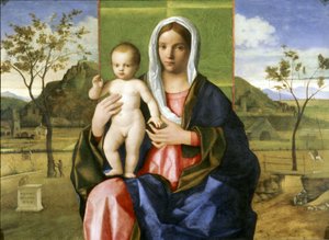 Benedizione della Madonna e del Bambino da Giovanni Bellini