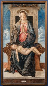 Madonna con bambino dormiente, di Giovanni Bellini, c.1470. da Giovanni Bellini