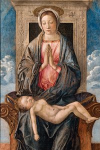 Madonna con bambino dormiente, di Giovanni Bellini, c.1470 da Giovanni Bellini