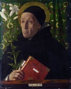 Ritratto di Fra Teodoro di Urbino come San Domenico da Giovanni Bellini