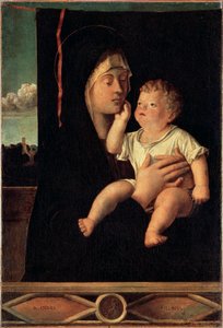 Vergine e Bambino, 15° o inizio 16° secolo da Giovanni Bellini