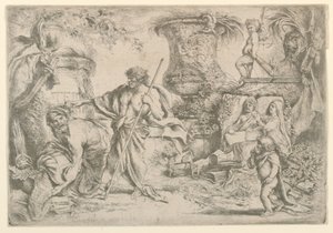 Allegoria della Transitorietà da Giovanni Benedetto Castiglione