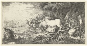 Arca di Noè da Giovanni Benedetto Castiglione