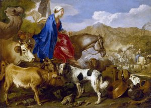 Il viaggio di Rebecca da Giovanni Benedetto Castiglione