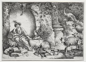 La malinconia da Giovanni Benedetto Castiglione