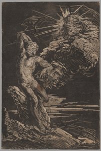 La creazione di Adamo da Giovanni Benedetto Castiglione