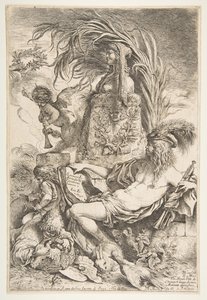 Il genio di Castiglione, ca. 1645-47 pubblicato 1648 da Giovanni Benedetto Castiglione