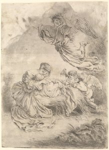 La Madonna e il bambino da Giovanni Benedetto Castiglione