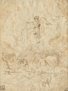 Annuncio ai pastori da Giovanni Benedetto Castiglione