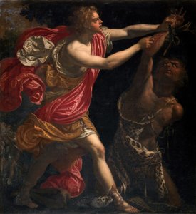 Attribuito a Giovanni Bilivert - Apollo che scortica Marsia, 1630 c