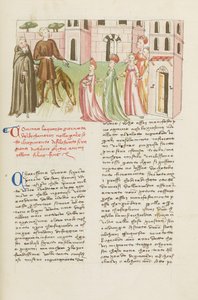 Decameron, Filippo Balducci e suo figlio a Firenze , Quarto giorno, . da Giovanni Boccaccio
