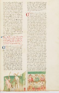 Decameron, Le due vittorie di Carlo - Carlo I di Napoli invitato da Neri degli Uberti , Decima giornata, racconto 6. da Giovanni Boccaccio